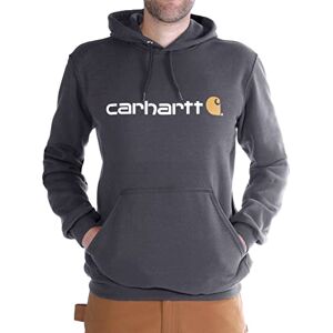 Carhartt Men's Loose Fit Midweight Logo Graphic Sweatshirt, Carbon Heather, M Carhartt Men's Loose Fit Midweight Logo Graphic Sweatshirt, Carbon Heather, M