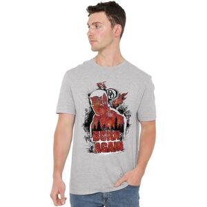Marvel Press Marvel Daredevil Born Again Matt Murdock Graffiti Unisex T Shirt, Heather Grey, 3XL Marvel Press Marvel Daredevil Born Again Matt Murdock Graffiti Unisex T Shirt, Heather Grey, 3XL