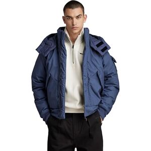 G-STAR Men's Flight bomber puffer, Blue (rank blue D23644-D389-868), L G-STAR Men's Flight bomber puffer, Blue (rank blue D23644-D389-868), L