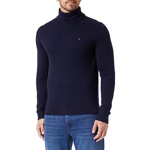 Tommy Hilfiger Men’s Pima Cashmere Roll Neck Jumper, Blue (Desert Sky), XXL Tommy Hilfiger Men’s Pima Cashmere Roll Neck Jumper, Blue (Desert Sky), XXL