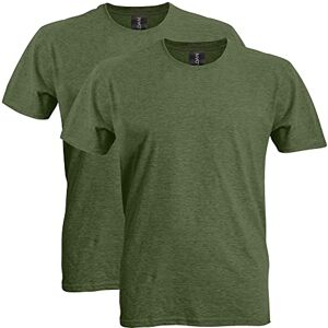 Gildan Unisex's Softstyle Cotton T-Shirt, Style G64000, Multipack, Heather Military (2-Pack), XXL (Pack of 2) Gildan Unisex's Softstyle Cotton T-Shirt, Style G64000, Multipack, Heather Military (2-Pack), XXL (Pack of 2)