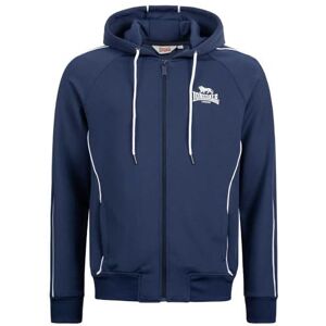 Lonsdale Men's Achavanich Hooded Sweatshirt, Dark Navy/White, XXXL Lonsdale Men's Achavanich Hooded Sweatshirt, Dark Navy/White, XXXL