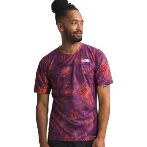 The North Face Sunriser T-Shirt Vivid Flame Trailglyph Print S The North Face Sunriser T-Shirt Vivid Flame Trailglyph Print S