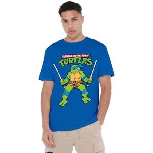 Mutant TMNT Retro Leo Unisex T Shirt, Royal Blue, XX-Large Mutant TMNT Retro Leo Unisex T Shirt, Royal Blue, XX-Large