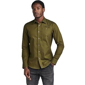 G-STAR Men's Bristum 2.0 Slim Shirt , Multicolour (tobacco/forest night oxford D23553-C895-G100), M G-STAR Men's Bristum 2.0 Slim Shirt , Multicolour (tobacco/forest night oxford D23553-C895-G100), M