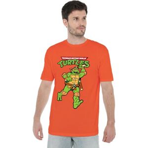 Mutant manji-devlin corporation TMNT Retro Mikey Unisex T Shirt, Orange, XXX-Large Mutant manji-devlin corporation TMNT Retro Mikey Unisex T Shirt, Orange, XXX-Large