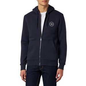 JACK & JONES Men's Jprblushield Teddy Sweat Zip Sg Sn Sweatshirt Jacket, Blue, M JACK & JONES Men's Jprblushield Teddy Sweat Zip Sg Sn Sweatshirt Jacket, Blue, M