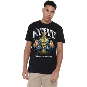 Marvel Press Marvel Wolverine Merry Xmas Bub! Unisex T Shirt, Black, X-Large Marvel Press Marvel Wolverine Merry Xmas Bub! Unisex T Shirt, Black, X-Large