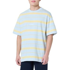 Hugo Boss Men's Nostrilio 10270262 01 T_Shirt, Open Blue487, L Hugo Boss Men's Nostrilio 10270262 01 T_Shirt, Open Blue487, L