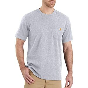 Carhartt Workwear Pocket T-Shirt S/S Baumwoll T-Shirt,heather grey 034, XL Carhartt Workwear Pocket T-Shirt S/S Baumwoll T-Shirt,heather grey 034, XL