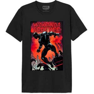 Marvel Men's Meblpacts004 T-Shirt, Black, M Marvel Men's Meblpacts004 T-Shirt, Black, M