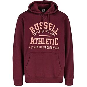 Russell Athletic A20192-BU-482 PULLOVER HOODY Sweatshirt Men's BURGUNDY Size S Russell Athletic A20192-BU-482 PULLOVER HOODY Sweatshirt Men's BURGUNDY Size S