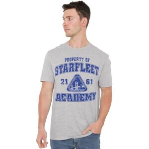 Star Trek Old School Unisex T Shirt, Heather Gray, XXXXX-Large Star Trek Old School Unisex T Shirt, Heather Gray, XXXXX-Large
