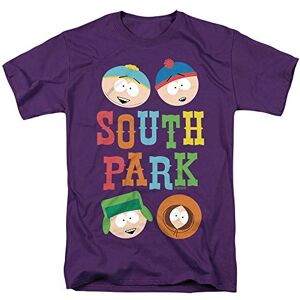 LOGOVISION South Park Best Buds Unisex T Shirt, Purple, M LOGOVISION South Park Best Buds Unisex T Shirt, Purple, M
