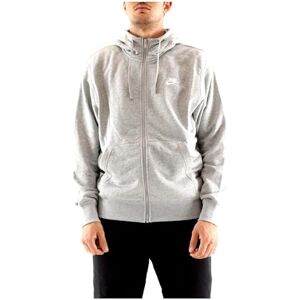 Nike Men's Sportswear Club Sweatshirt, Dk Grey Heather/Matte Silver/White, S UK Nike Men's Sportswear Club Sweatshirt, Dk Grey Heather/Matte Silver/White, S UK