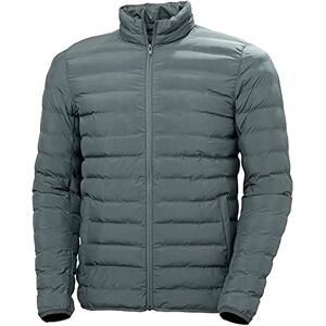 Helly Hansen Men's Mono Material Insulator Jacket, Storm, S Helly Hansen Men's Mono Material Insulator Jacket, Storm, S