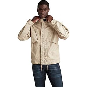G-STAR RAW G-Star Men's Sporty Slanted Pocket Indoor Jacket, Beige (westpoint khaki D19650-9706-C531), L G-STAR RAW G-Star Men's Sporty Slanted Pocket Indoor Jacket, Beige (westpoint khaki D19650-9706-C531), L