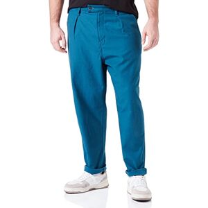 G-STAR Men's Unisex Pleated Chino Relaxed Pants, Blue (nitro D20147-C960-1861), 33W / 30L G-STAR Men's Unisex Pleated Chino Relaxed Pants, Blue (nitro D20147-C960-1861), 33W / 30L