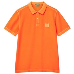 United Colors of Benetton Men's Maglia Polo M/M 3089u302d Shirt, Orange, XL United Colors of Benetton Men's Maglia Polo M/M 3089u302d Shirt, Orange, XL