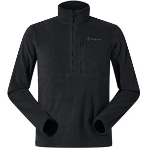 Berghaus Men's Prism Polartec Interactive Fleece Jacket Added Warmth Smart Fit Durable Design Fleece Half Zip, Black/Black, 2XL Berghaus Men's Prism Polartec Interactive Fleece Jacket Added Warmth Smart Fit Durable Design Fleece Half Zip, Black/Black, 2XL