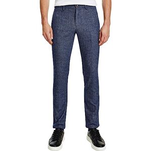 Tommy Hilfiger Men's Bleecker Fake Solid Wool Look Mw0mw19861 Woven Pants, Blue (Faded Indigo), 32W / 34L Tommy Hilfiger Men's Bleecker Fake Solid Wool Look Mw0mw19861 Woven Pants, Blue (Faded Indigo), 32W / 34L