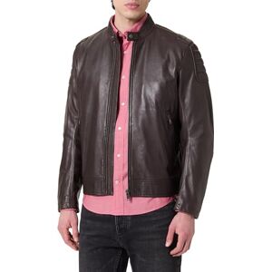 Boss Men's Jomoto Leather_Outerwear, Open Brown241, 44 Boss Men's Jomoto Leather_Outerwear, Open Brown241, 44