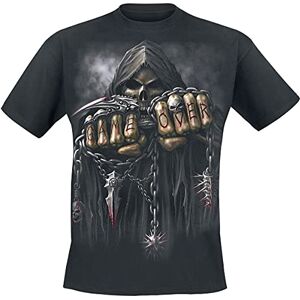 Spiral Direct Gothic GAME OVER - T-Shirt Black - Skull - Death - 4X Large Spiral Direct Gothic GAME OVER - T-Shirt Black - Skull - Death - 4X Large