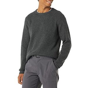 Amazon Essentials Men's Long-Sleeve Soft Touch Crewneck Jumper, Charcoal Heather, L Amazon Essentials Men's Long-Sleeve Soft Touch Crewneck Jumper, Charcoal Heather, L