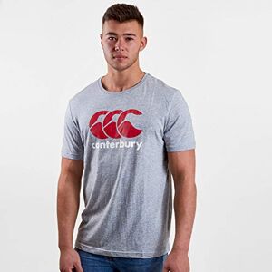 Canterbury Men's CCC Logo Tee T-Shirt Soft Cotton Blend Non-Technical T-Shirt, Classic Marl, M Canterbury Men's CCC Logo Tee T-Shirt Soft Cotton Blend Non-Technical T-Shirt, Classic Marl, M