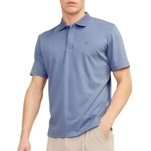 JACK & JONES Men's Jprccrodney SS Polo Sn Shirt, troposphere, M JACK & JONES Men's Jprccrodney SS Polo Sn Shirt, troposphere, M