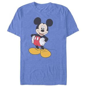 Disney Men's Classic Mickey Mouse Full Size Graphic Short Sleeve T-Shirt, Royal Blue Heather, Medium Disney Men's Classic Mickey Mouse Full Size Graphic Short Sleeve T-Shirt, Royal Blue Heather, Medium