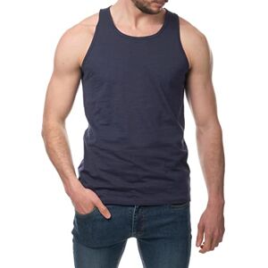 HOPENLIFE Men's Arslan XXL Tank Top, Navy Blue HOPENLIFE Men's Arslan XXL Tank Top, Navy Blue