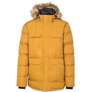Trespass Baldwin, Golden Brown, XXS, Warm Padded Winter Jacket with Hood for Men, Brown, XX-Small / 2X-Small / 2XS Trespass Baldwin, Golden Brown, XXS, Warm Padded Winter Jacket with Hood for Men, Brown, XX-Small / 2X-Small / 2XS