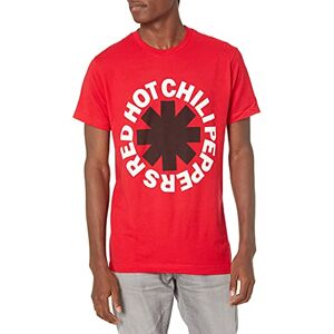 Red Hot Chili Peppers Men's Official Black Asterisk T-Shirt, XX-Large Red Hot Chili Peppers Men's Official Black Asterisk T-Shirt, XX-Large