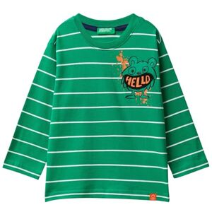 Benetton Model Green Long Sleeve T-shirt - Kids Benetton Model Green Long Sleeve T-shirt - Kids