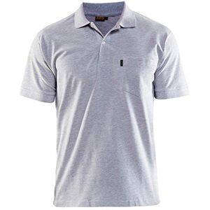 BLÅKLÄDER Blaklader Workwear Polo Shirt Grey Melange Size XS BLÅKLÄDER Blaklader Workwear Polo Shirt Grey Melange Size XS