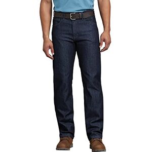 Dickies Men's Relaxed-Fit Five-Pocket Flex Performance Carpenter Jean, Indigo Blue V1, 38W x 32L Dickies Men's Relaxed-Fit Five-Pocket Flex Performance Carpenter Jean, Indigo Blue V1, 38W x 32L