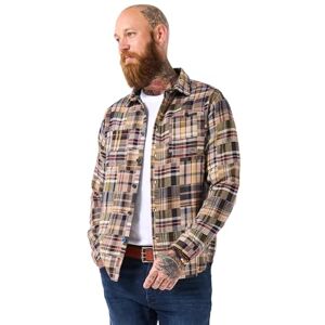 Joe Browns Men's Check Long Sleeve Shirt, Purple, XL Joe Browns Men's Check Long Sleeve Shirt, Purple, XL