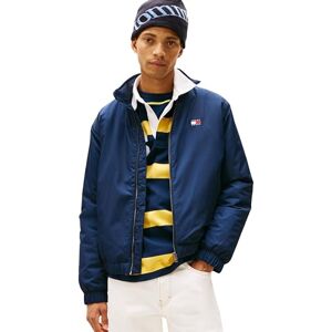 Tommy Jeans Men’s Essential Padded Transitional Jacket with Stand Collar, Blue (Dark Night Navy), 4XL Tommy Jeans Men’s Essential Padded Transitional Jacket with Stand Collar, Blue (Dark Night Navy), 4XL