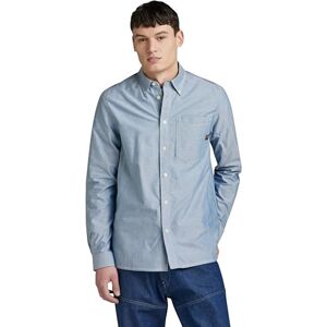 G-STAR RAW G-Star Men's One Pocket Regular Shirt, Multicolor (nitro/white oxford D24292-7665-D139), XXL G-STAR RAW G-Star Men's One Pocket Regular Shirt, Multicolor (nitro/white oxford D24292-7665-D139), XXL