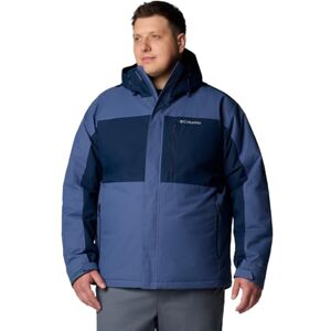 Columbia Men's Tipton Peak 3 Insulated Jacket, Dark Mountain/Collegiate Navy, XXL Columbia Men's Tipton Peak 3 Insulated Jacket, Dark Mountain/Collegiate Navy, XXL