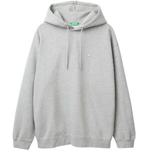 United Colors of Benetton Men's Shirt C/CAPP. m/l 342zu201k Hooded Sweatshirt, Grey, S United Colors of Benetton Men's Shirt C/CAPP. m/l 342zu201k Hooded Sweatshirt, Grey, S