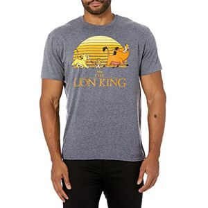 Disney Lion King Men's T-Shirt, Charcoal Heather, XL Disney Lion King Men's T-Shirt, Charcoal Heather, XL