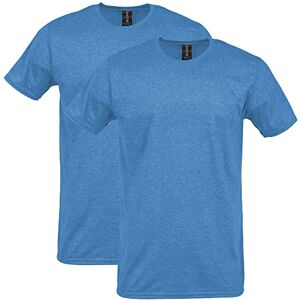 Gildan Unisex's Softstyle Cotton T-Shirt, Style G64000, Multipack, Heather Sapphire (2-Pack), Medium (Pack of 2) Gildan Unisex's Softstyle Cotton T-Shirt, Style G64000, Multipack, Heather Sapphire (2-Pack), Medium (Pack of 2)