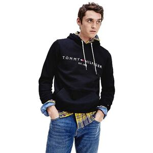 Tommy Hilfiger Men’s Core Tommy Logo Hoodie, Black (Jet Black), 3XL Tommy Hilfiger Men’s Core Tommy Logo Hoodie, Black (Jet Black), 3XL