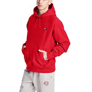 Champion Men's gf68reverse Hoody, Team Red Scarlet/Left Chest C Logo, XL UK Champion Men's gf68reverse Hoody, Team Red Scarlet/Left Chest C Logo, XL UK