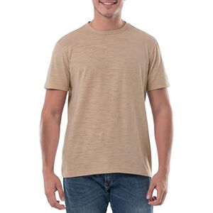 Lee Men's Short Sve Slub Tee T-Shirt, Walnut, 38/40 Lee Men's Short Sve Slub Tee T-Shirt, Walnut, 38/40