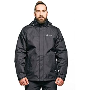 Berghaus Men's Rg Alpha 3-in-1 Waterproof Jacket With Removable Fleece Extra Comfort Lightweight Coat, Black/Black, XL Berghaus Men's Rg Alpha 3-in-1 Waterproof Jacket With Removable Fleece Extra Comfort Lightweight Coat, Black/Black, XL