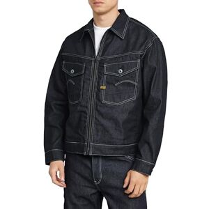 G-STAR Men's Dakota Zip Jacket, Blue (raw denim D26128-D956-001), M G-STAR Men's Dakota Zip Jacket, Blue (raw denim D26128-D956-001), M