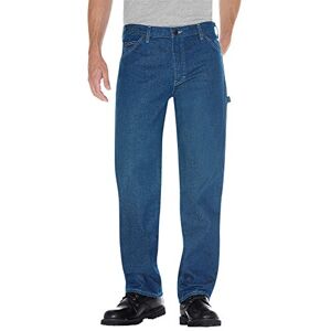 Dickies Men's Relaxed-Fit Carpenter Jean, Stone Washed, 46W x 30L Blue Dickies Men's Relaxed-Fit Carpenter Jean, Stone Washed, 46W x 30L Blue
